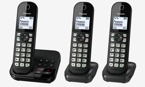 Panasonic KX-TGC 463GB DECT telephone Caller ID Black