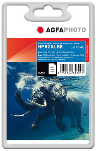 AgfaPhoto APHP62BXL ink cartridge Black