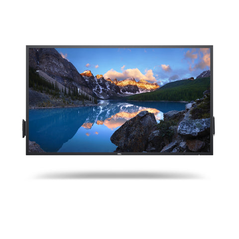 DELL C6522QT Interactive flat panel 163.9 cm (64.5") LCD 350 cd/m² 4K Ultra HD Black Touchscreen