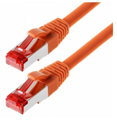 Helos Cat 6 S/FTP 0.25 m networking cable Orange Cat6 S/FTP (S-STP)