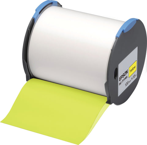 Epson C53S633003/RC-T1YNA Ribbon yellow 100mm x 15m for Epson LabelWorks 100