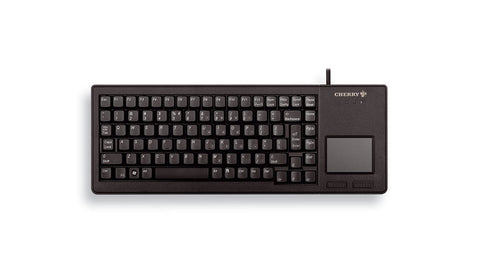 CHERRY XS Touchpad keyboard USB QWERTZ German Black