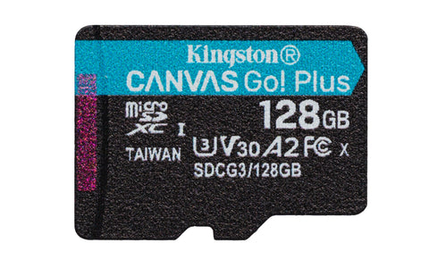 Kingston Technology Canvas Go! Plus 128 GB MicroSD UHS-I Class 10