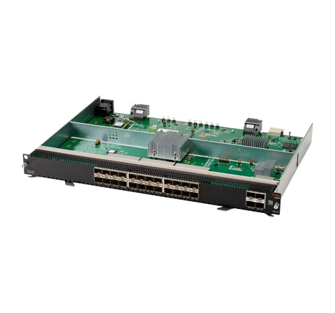 Aruba, a Hewlett Packard Enterprise company Aruba 6400 24-port SFP+ & 4-port SFP56 v2 network switch module