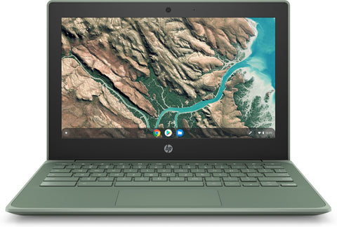 HP Chromebook 11 G8 29.5 cm (11.6") Touchscreen HD Intel® Celeron® N4120 4 GB LPDDR4-SDRAM 32 GB SSD Wi-Fi 5 (802.11ac) ChromeOS Green