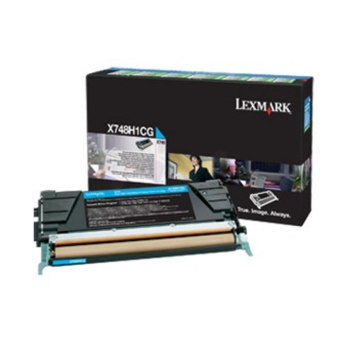 Lexmark X748H3CG Toner cartridge cyan Project, 10K pages for Lexmark X 748