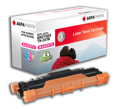 AgfaPhoto APTBTN247ME toner cartridge Compatible Cyan 1 pc(s)