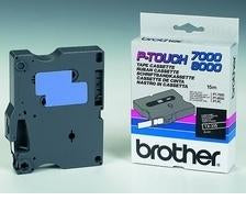 Brother TX-315 DirectLabel white on black 6mm x 15m for Brother P-Touch TX 6-24mm