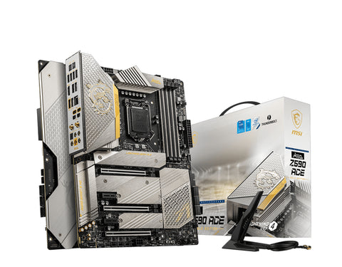 MSI MEG Z590 Ace Gold Edition Intel Z590 LGA 1200 (Socket H5) ATX