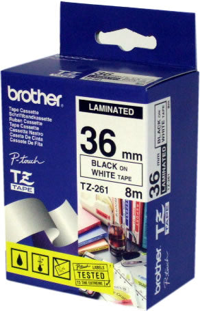 Brother Gloss Laminated Labelling Tape