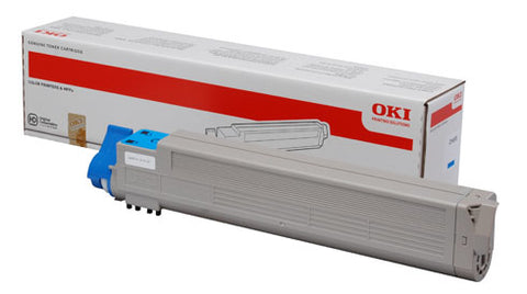 OKI 43837131 Toner cyan, 22K pages ISO/IEC 19798 for OKI C 9655