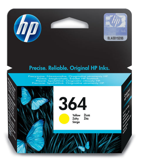 HP CB320EE/364 Ink cartridge yellow, 300 pages ISO/IEC 24711 3,5ml for HP PhotoSmart B 110/C 309/D 5460/Plus/Premium