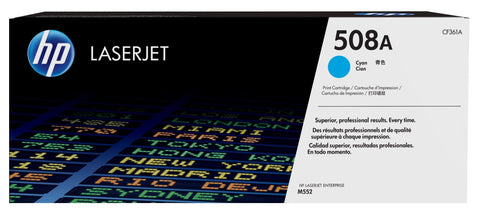 HP CF361A/508A Toner cartridge cyan, 5K pages ISO/IEC 19798 for HP CLJ M 552