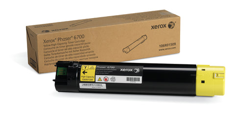 Xerox 106R01509 Toner yellow high-capacity, 12K pages/5% for Xerox Phaser 6700