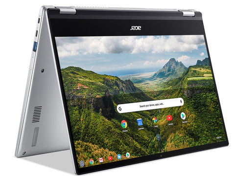 Acer Chromebook Spin 514 CP514-1H - (AMD Ryzen 3 3250C, 4GB RAM, 128GB eMMC, 14 inch Full HD Touchscreen Display, Chrome OS, Silver)