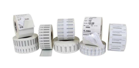 Zebra 10026769 barcode label White