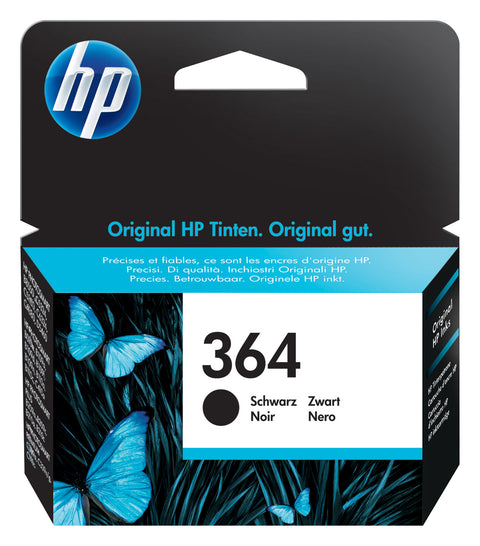 HP CB316EE/364 Ink cartridge black, 250 pages ISO/IEC 24711 6ml for HP PhotoSmart B 110/C 309/D 5460/Plus/Premium