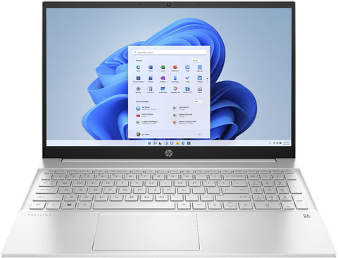 HP Pavilion 15-eh1028na Laptop 39.6 cm (15.6") Full HD AMD Ryzen™ 7 5700U 16 GB DDR4-SDRAM 512 GB SSD Wi-Fi 5 (802.11ac) Windows 11 Home Silver