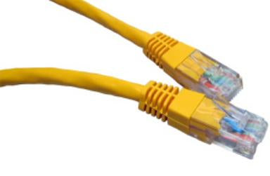 Cables Direct ERT-601.5Y networking cable Yellow 1.5 m Cat6 U/UTP (UTP)
