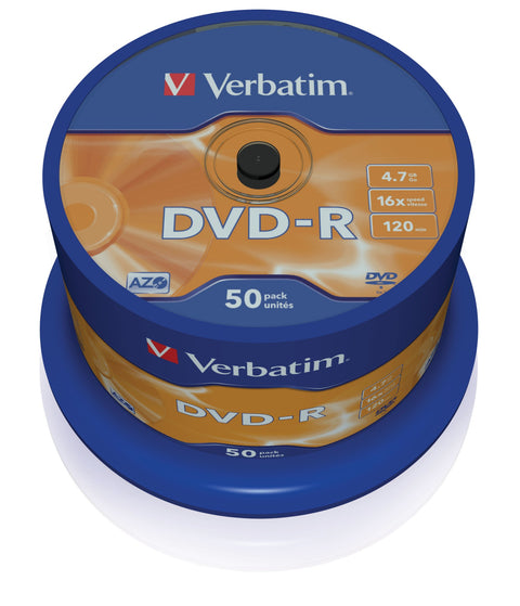 Verbatim DVD-R Matt Silver 4.7 GB 50 pc(s)