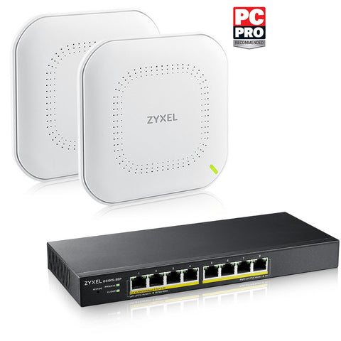 Zyxel GS1915-8EP Managed L2 Gigabit Ethernet (10/100/1000) Power over Ethernet (PoE) Black