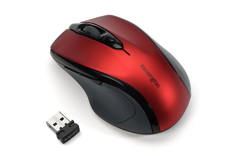 Kensington Pro Fit® Mid-Size Wireless Mouse - Ruby Red