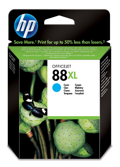 HP C9391AE/88XL Ink cartridge cyan high-capacity, 1.7K pages ISO/IEC 24711 17,1ml for HP OfficeJet K 550/8600