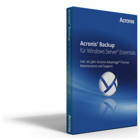 Acronis Backup 12 Windows Server Essentials 1 license(s) Renewal German 1 year(s)