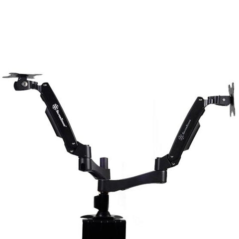 Silverstone SST-ARM22BC monitor mount / stand 61 cm (24") Black