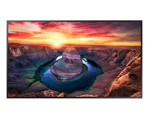 Samsung QM43B Digital signage flat panel 109.2 cm (43") IPS Wi-Fi 500 cd/m² 4K Ultra HD Black Tizen 6.5 24/7