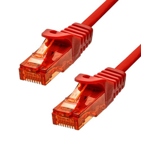 ProXtend CAT6 U/UTP CU LSZH Ethernet Cable Red 20CM