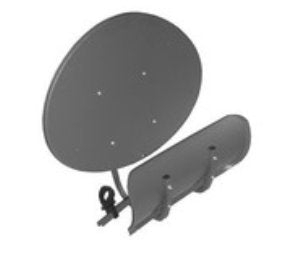 Maximum T-90 satellite antenna 10.7 - 12.75 GHz Grey