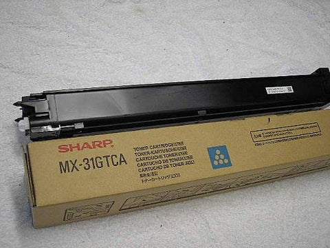 Sharp MX-31GTCA Toner cyan, 15K pages ISO/IEC 19752 for Sharp MX 2600 N/4100