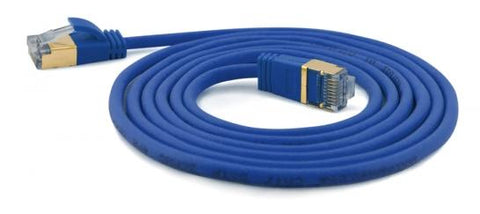 Wantec 7130 networking cable Blue 0.5 m Cat7 S/FTP (S-STP)