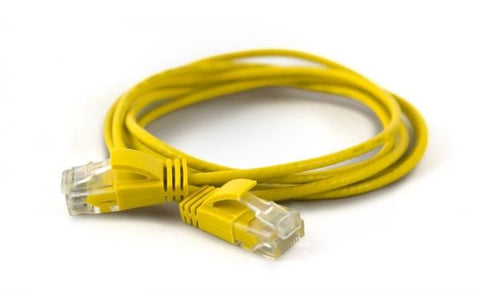 Wantec 7285 networking cable Yellow 1 m Cat6a U/UTP (UTP)