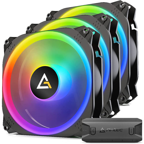 Antec Prizm X 120 ARGB 3+C Computer case Fan 12 cm Black 3 pc(s)