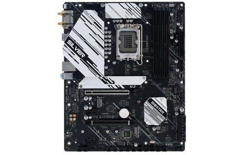 Biostar Z790A-SILVER motherboard Intel Z790 LGA 1700 ATX