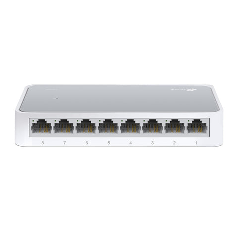 TP-Link TL-SF1008D network switch Unmanaged Fast Ethernet (10/100) White