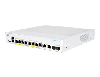 Cisco CBS350 Managed L3 Gigabit Ethernet (10/100/1000) Power over Ethernet (PoE) 1U Black, Grey