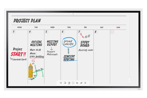 Samsung Flip 2 - 65 inch - Digital, interactive Whiteboard Display (WM65R)