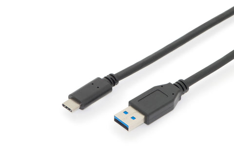 Digitus USB Type-C™ connection cable, Gen2, Type-C™ to A