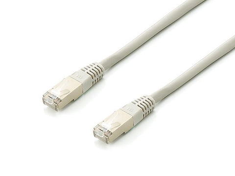 Equip Cat.6A Platinum S/FTP Patch Cable, Grey, 1.0m, 10pcs/set