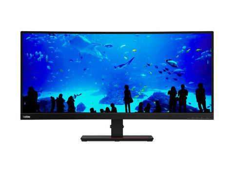 Lenovo ThinkVision T34w-20 computer monitor 86.4 cm (34") 3440 x 1440 pixels UltraWide Quad HD LCD Black