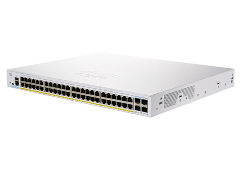 Cisco Business CBS250-48P-4X Smart Switch | 48 Port GE | PoE |4x10G SFP+ | Limited Lifetime Protection (CBS250-48P-4X)