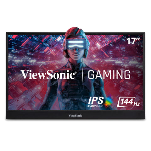 Viewsonic VX Series VX1755 computer monitor 43.2 cm (17") 1920 x 1080 pixels Full HD LED Black, Grey