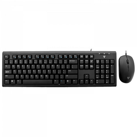 V7 Wired Keyboard and Mouse Combo – ES