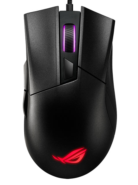 ASUS ROG Gladius II Core mouse Right-hand USB Type-A Optical 6200 DPI