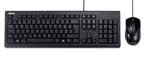 ASUS U2000 +MOUSE keyboard Mouse included USB QWERTY UK English Black